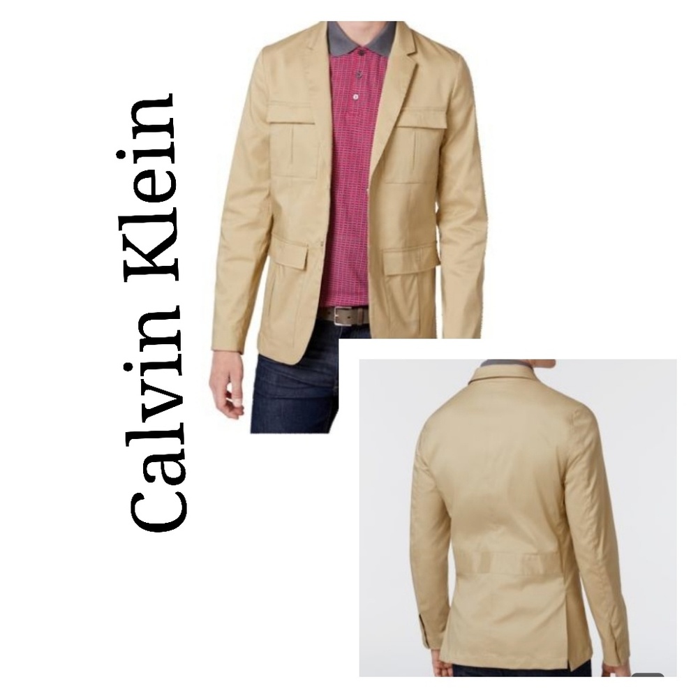 🔥NEW!! CALVIN KLEIN SLIM FIT SAFARI JACKET XL🔥